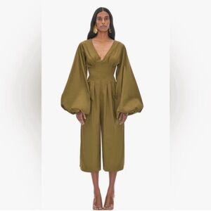 NWT Andrea Iyamah NIA CULOTTE OLIVE
JUMPSUIT
